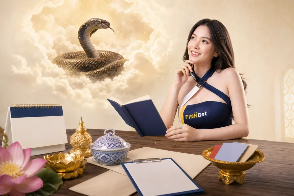 หญิงไทยนอนหลับพร้อมงูขดในฉากความฝันเกี่ยวกับทำนายฝันเห็นงู